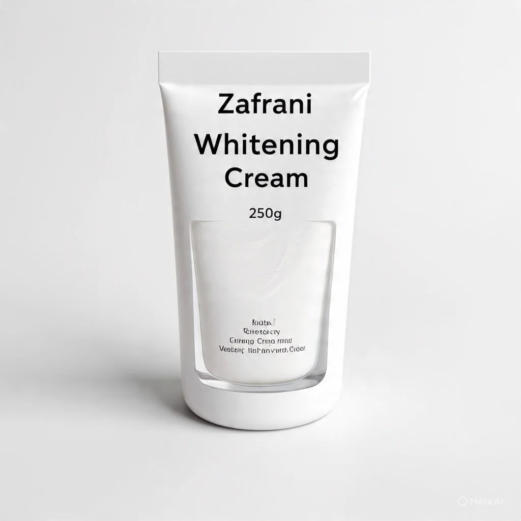 Zafrani Whitening Cream 250g – Herbal Saffron Glow Cream | Skin Brightening & Dark Spot Removal
