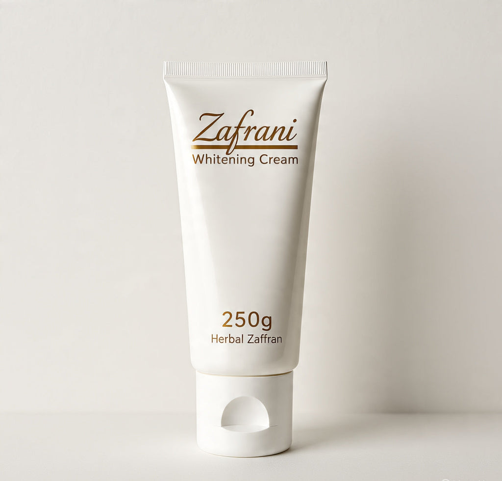 Zafrani Whitening Cream 250g – Herbal Saffron Glow Cream | Skin Brightening & Dark Spot Removal